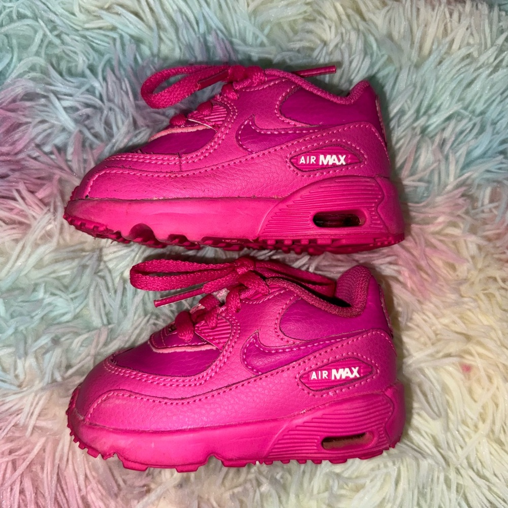 Nike Air Max pink toddler sneakers size 4c